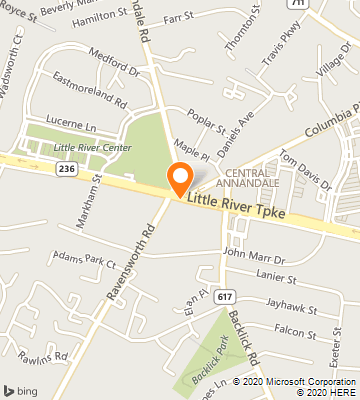 Map of Annandale, VA