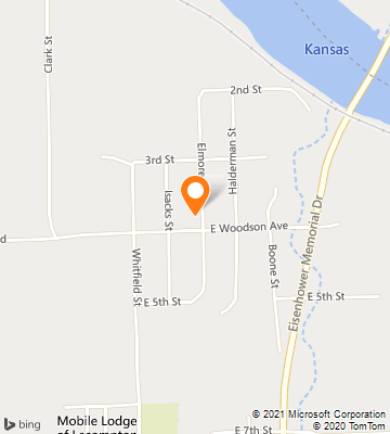 Map of Lecompton, KS