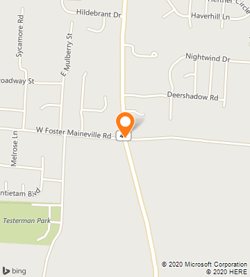 Map of Maineville, OH