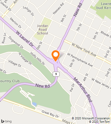 Map of Somers Point, NJ