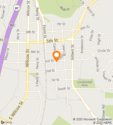 Map of Castle Rock, CO