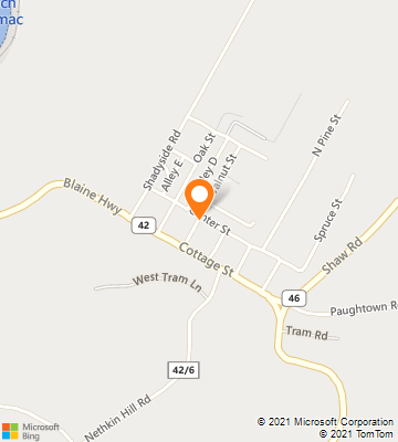 Map of Elk Garden, WV