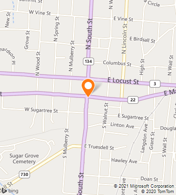 Map of Wilmington, OH