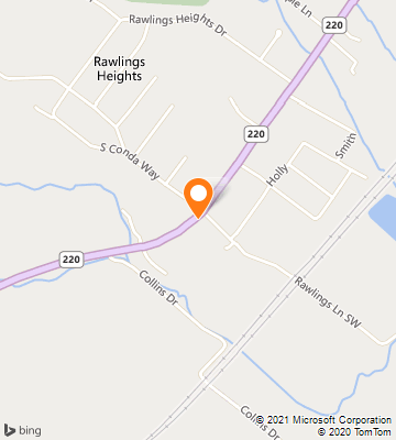 Map of Rawlings, MD