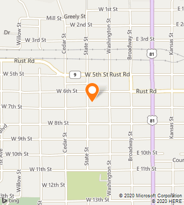 Map of Concordia, KS