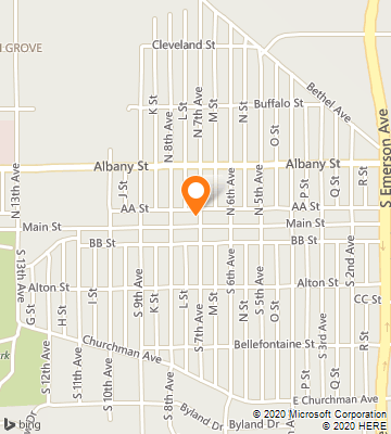 Map of Beech Grove, IN