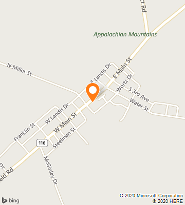 Map of Fairfield, PA