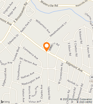 Map of Brookhaven, PA