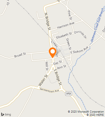 Map of Christiana, PA