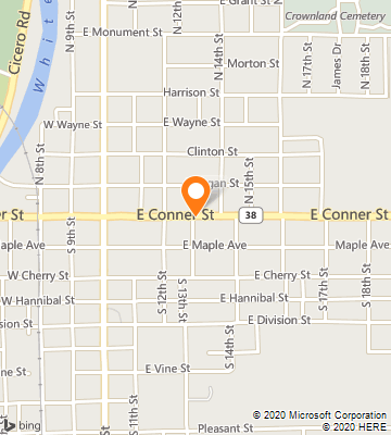 Map of Noblesville, IN