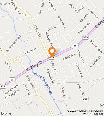 Map of Shippensburg, PA