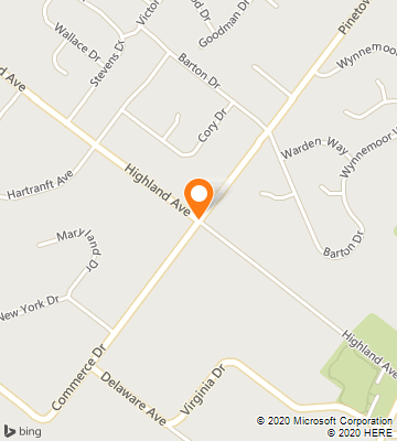 Map of Fort Washington, PA