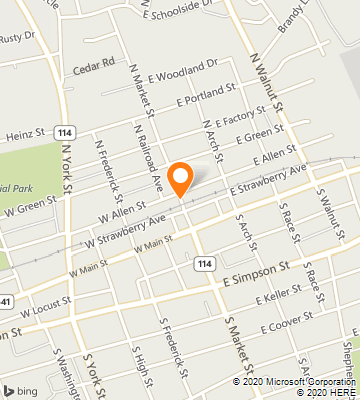 Map of Mechanicsburg, PA