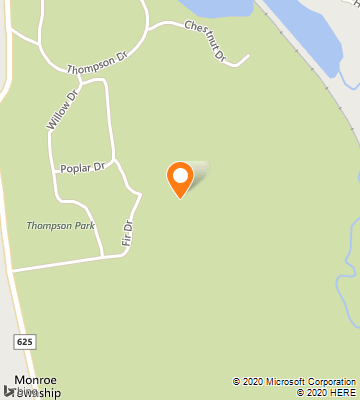 Map of Monroe Township, NJ