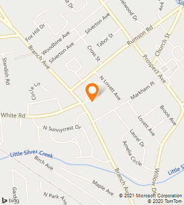 Map of Little Silver, NJ