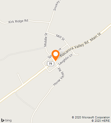 Map of East Waterford, PA