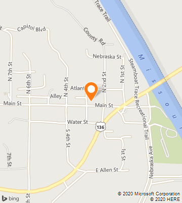 Map of Brownville, NE