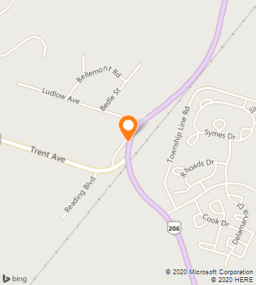 Map of Belle Mead, NJ