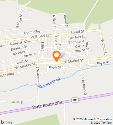 Map of Williamstown, PA