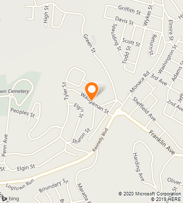 Map of Aliquippa, PA