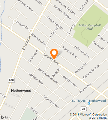 Map of Plainfield, NJ