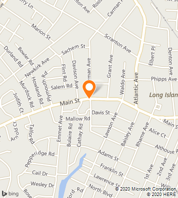 Map of East Rockaway, NY