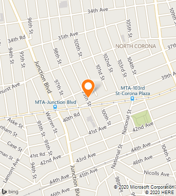 Map of Queens Village, NY