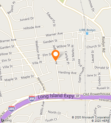 Map of Roslyn Heights, NY