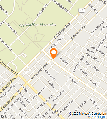 Map of State College, PA