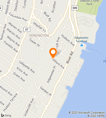 Map of Edgewater, NJ