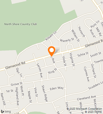 Map of Glenwood Landing, NY