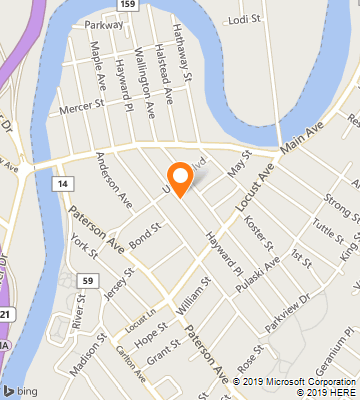 Map of Wallington, NJ