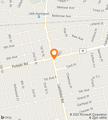 Map of East Northport, NY