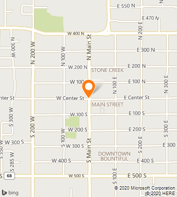 Map of Bountiful, UT