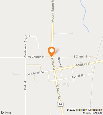 Map of Marshallville, OH