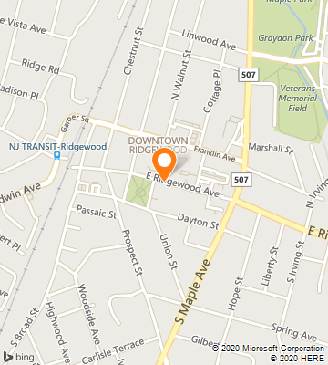 Map of Ridgewood, NJ