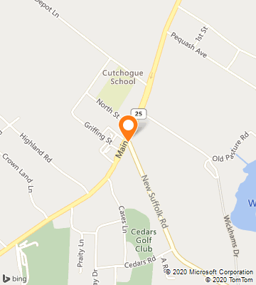 Map of Cutchogue, NY