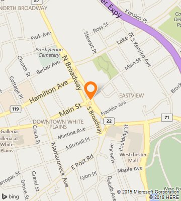 Map of White Plains, NY