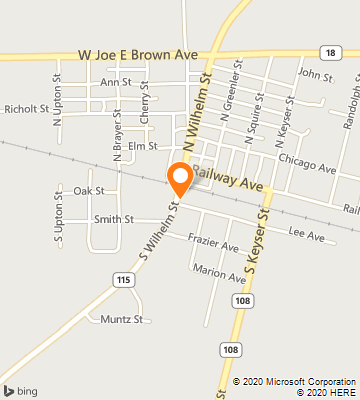 Map of Holgate, OH