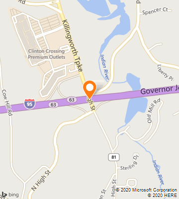 Map of Clinton, CT