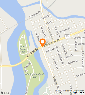 Map of Wilmington, IL