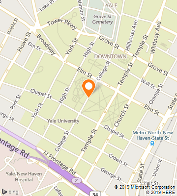 Map of New Haven, CT