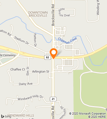 Map of Brecksville, OH