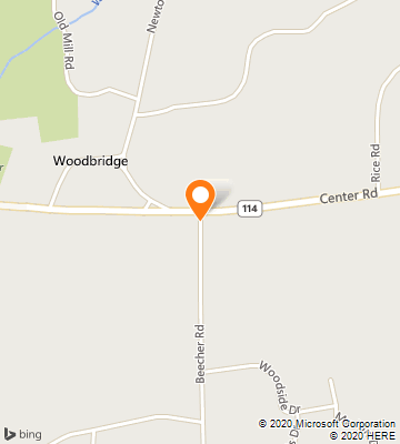 Map of Woodbridge, CT