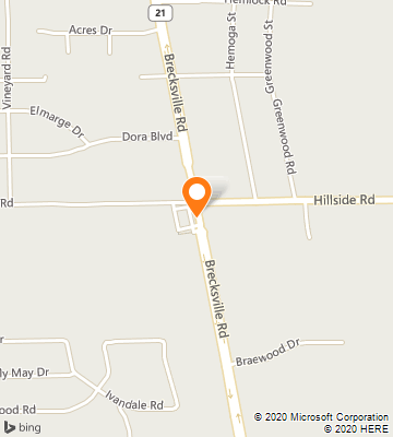 Map of Independence, OH