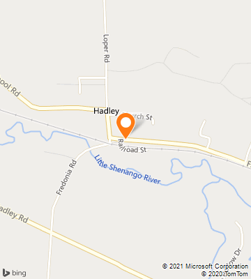 Map of Hadley, PA
