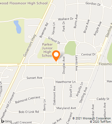 Map of Flossmoor, IL