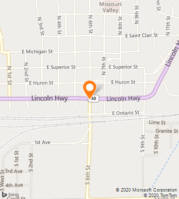 Map of Missouri Valley, IA