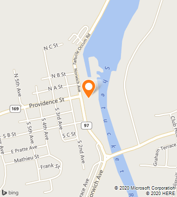 Map of Taftville, CT