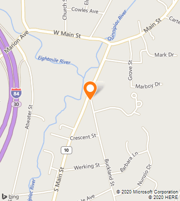 Map of Plantsville, CT